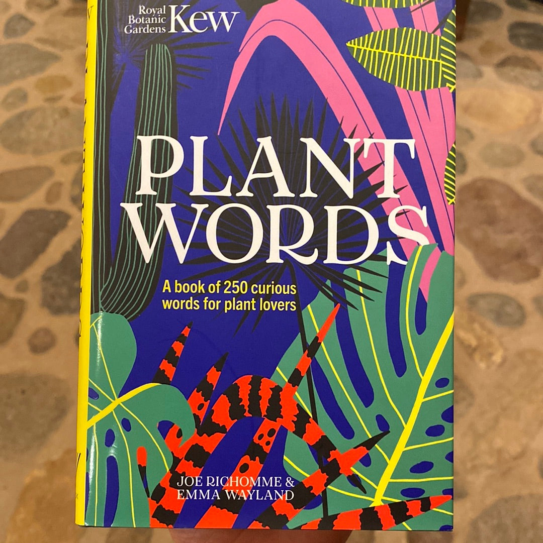 Plant Words by Joe Richomme & Emma Wayland