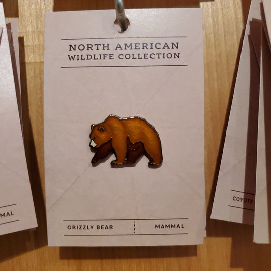 Grizzly Bear Pin