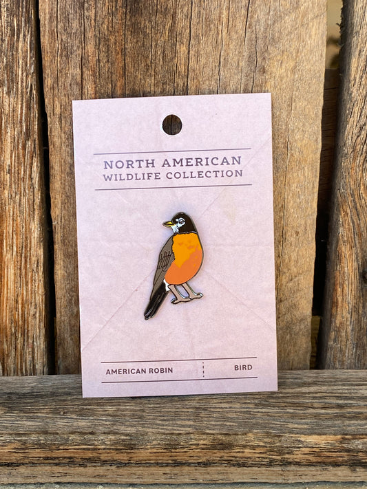 American Robin Pin