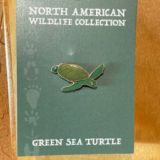 Green Sea Turtle Pin