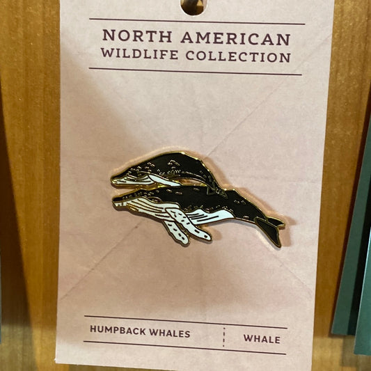 Humpback Whales Pin