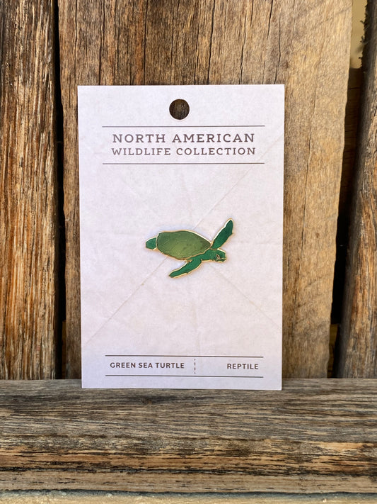 Green Sea Turtle Pin